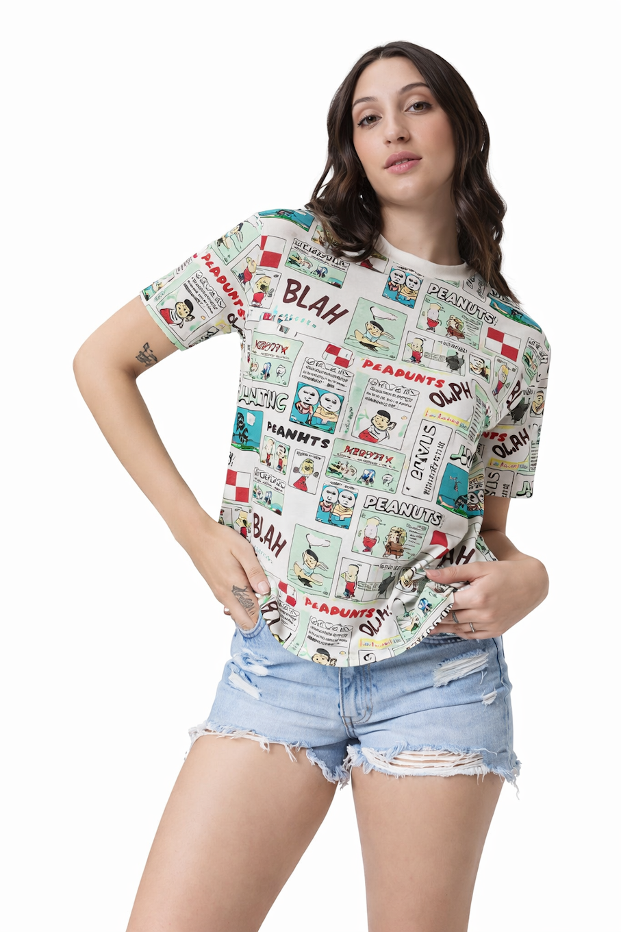 Women Slim Fit Stylish T Shirt